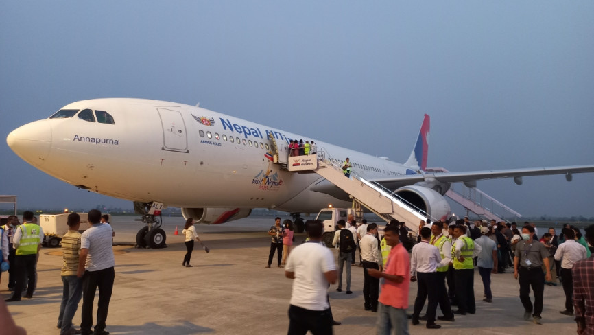नेपाल एयरलाइन्सले क्वालालम्पुर–भैरहवा उडान साढे ११ हजारमा गर्ने